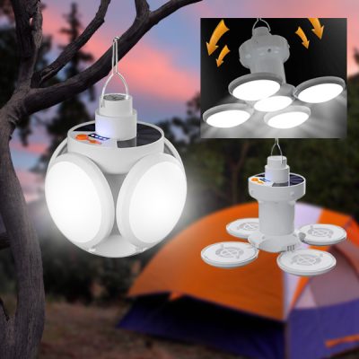 Skládací solární lampa 2 v 1 | FOLDGLAZE