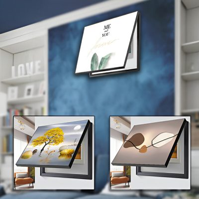 Dekorativní malba na kryt elektrické krabice (30x40cm) | DECOFRAME