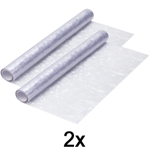 2x Dekorativní a ochranná okenní fólie pro zajištění soukromí | PRISMWRAP