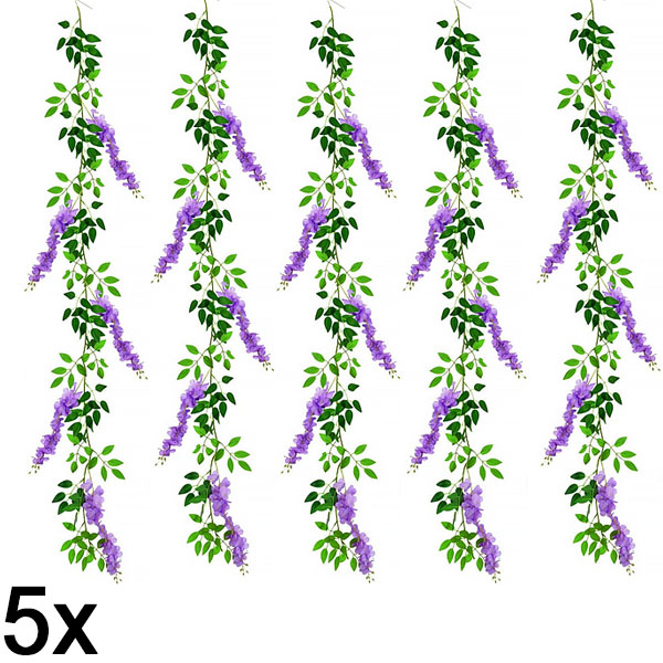 5x Simulace vistáriového květu | WISBLOOM