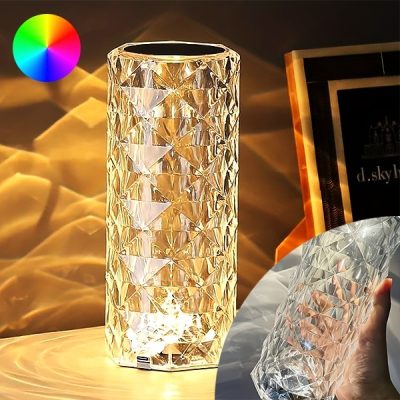 Křišťálová lampa s krásnými barvami | MOODLIGHT