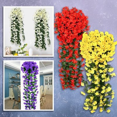 Realistické umělé závěsné květiny | HANGROSE