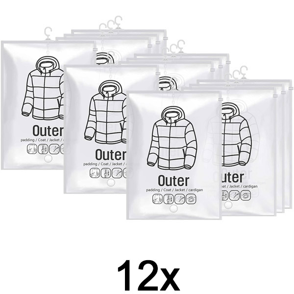 3x Závěsné vakuové úložné pytle – (4 ks) | VACUHANG